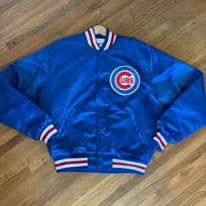 STARTER Chicago Cubs Jacket XL VINTAGE